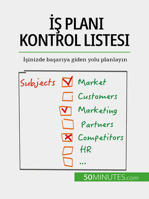 cover image of İş planı kontrol listesi